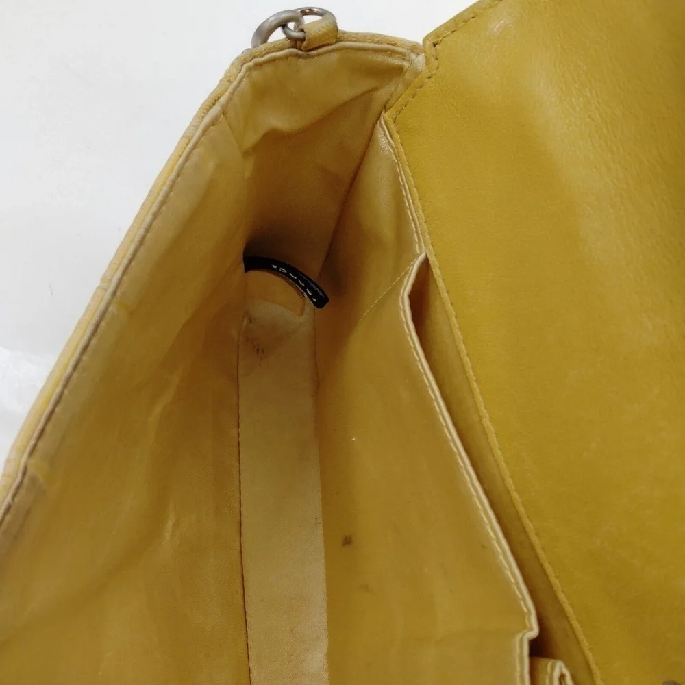 Chanel Travel Line Yellow Nylon